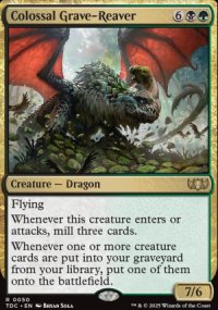 Colossal Grave-Reaver - Tarkir: Dragonstorm Commander Decks