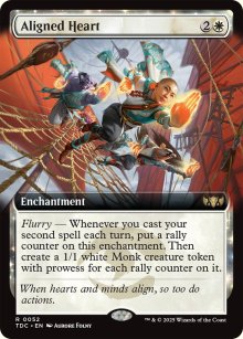 Aligned Heart - Tarkir: Dragonstorm Commander Decks