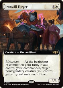 Ironwill Forger - Tarkir: Dragonstorm Commander Decks
