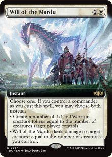 Will of the Mardu - Tarkir: Dragonstorm Commander Decks