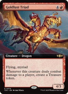 Goldlust Triad - Tarkir: Dragonstorm Commander Decks