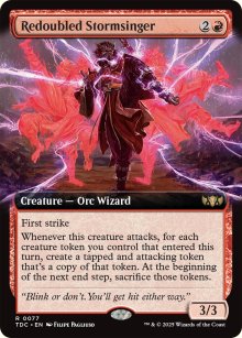 Redoubled Stormsinger - Tarkir: Dragonstorm Commander Decks