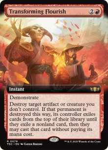 Transforming Flourish - Tarkir: Dragonstorm Commander Decks