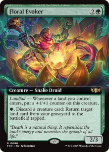 Floral Evoker - Tarkir: Dragonstorm Commander Decks