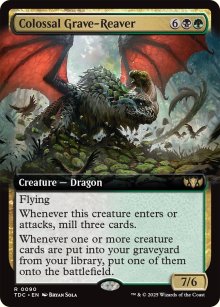 Colossal Grave-Reaver - Tarkir: Dragonstorm Commander Decks