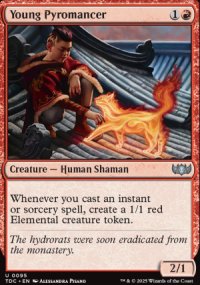 Young Pyromancer - Tarkir: Dragonstorm Commander Decks