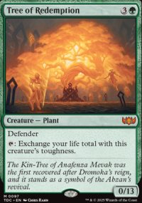 Tree of Redemption - Tarkir: Dragonstorm Commander Decks