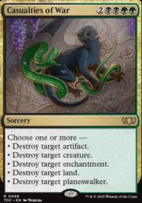 Casualties of War - Tarkir: Dragonstorm Commander Decks