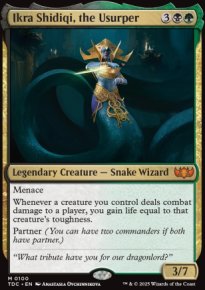 Ikra Shidiqi, the Usurper - Tarkir: Dragonstorm Commander Decks