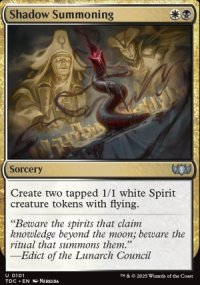 Shadow Summoning - Tarkir: Dragonstorm Commander Decks