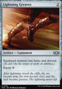 Lightning Greaves - Tarkir: Dragonstorm Commander Decks