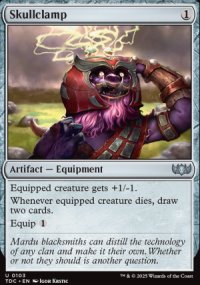 Skullclamp - Tarkir: Dragonstorm Commander Decks