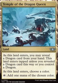 Temple of the Dragon Queen - Tarkir: Dragonstorm Commander Decks