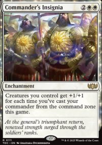 Commander's Insignia - Tarkir: Dragonstorm Commander Decks