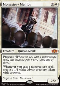 Monastery Mentor - Tarkir: Dragonstorm Commander Decks
