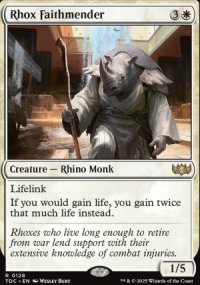 Rhox Faithmender - Tarkir: Dragonstorm Commander Decks