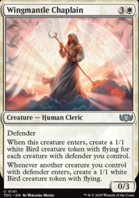 Wingmantle Chaplain - Tarkir: Dragonstorm Commander Decks