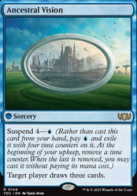 Ancestral Vision - Tarkir: Dragonstorm Commander Decks