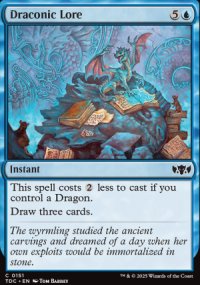 Draconic Lore - Tarkir: Dragonstorm Commander Decks
