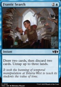 Frantic Search - Tarkir: Dragonstorm Commander Decks