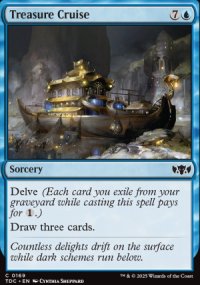 Treasure Cruise - Tarkir: Dragonstorm Commander Decks
