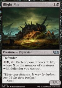 Blight Pile - Tarkir: Dragonstorm Commander Decks