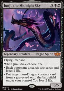 Junji, the Midnight Sky - Tarkir: Dragonstorm Commander Decks