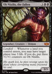 Ob Nixilis, the Fallen - Tarkir: Dragonstorm Commander Decks