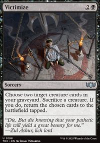 Victimize - Tarkir: Dragonstorm Commander Decks