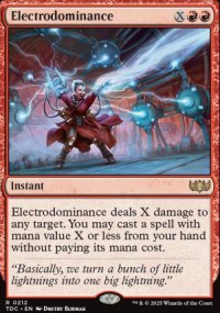 Electrodominance - Tarkir: Dragonstorm Commander Decks