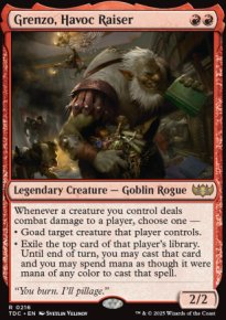 Grenzo, Havoc Raiser - Tarkir: Dragonstorm Commander Decks