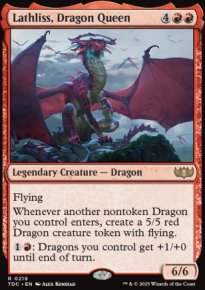 Lathliss, Dragon Queen - Tarkir: Dragonstorm Commander Decks