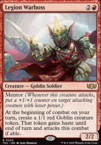 Legion Warboss - Tarkir: Dragonstorm Commander Decks