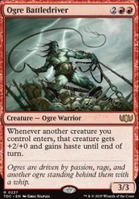 Ogre Battledriver - Tarkir: Dragonstorm Commander Decks
