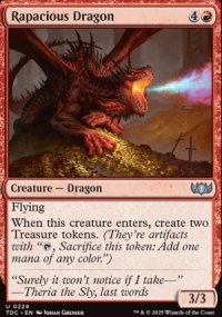 Rapacious Dragon - Tarkir: Dragonstorm Commander Decks
