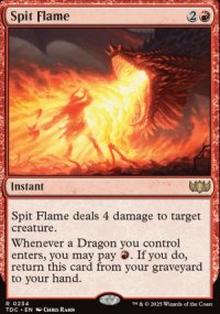 Spit Flame - Tarkir: Dragonstorm Commander Decks