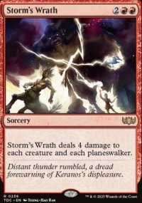 Storm's Wrath - Tarkir: Dragonstorm Commander Decks
