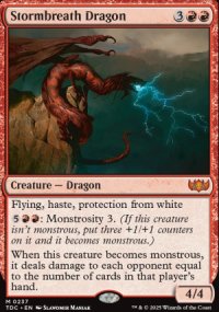 Stormbreath Dragon - Tarkir: Dragonstorm Commander Decks