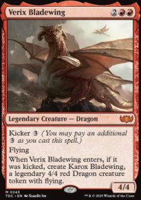 Verix Bladewing - Tarkir: Dragonstorm Commander Decks