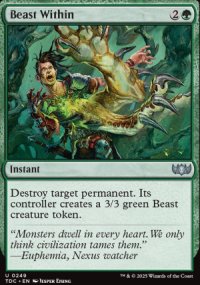 Beast Within - Tarkir: Dragonstorm Commander Decks