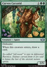 Carven Caryatid - Tarkir: Dragonstorm Commander Decks