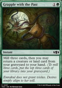 Grapple with the Past - Tarkir: Dragonstorm Commander Decks