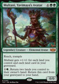 Multani, Yavimaya's Avatar - Tarkir: Dragonstorm Commander Decks