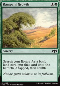 Rampant Growth - Tarkir: Dragonstorm Commander Decks