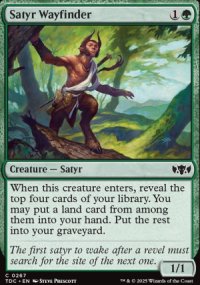 Satyr Wayfinder - Tarkir: Dragonstorm Commander Decks