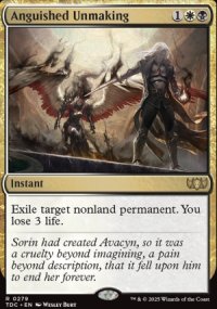 Anguished Unmaking - Tarkir: Dragonstorm Commander Decks