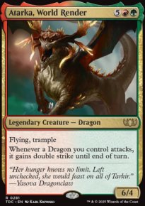 Atarka, World Render - Tarkir: Dragonstorm Commander Decks