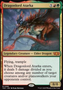 Dragonlord Atarka - Tarkir: Dragonstorm Commander Decks