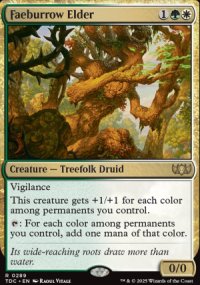 Faeburrow Elder - Tarkir: Dragonstorm Commander Decks