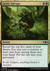 Grisly Salvage - Tarkir: Dragonstorm Commander Decks